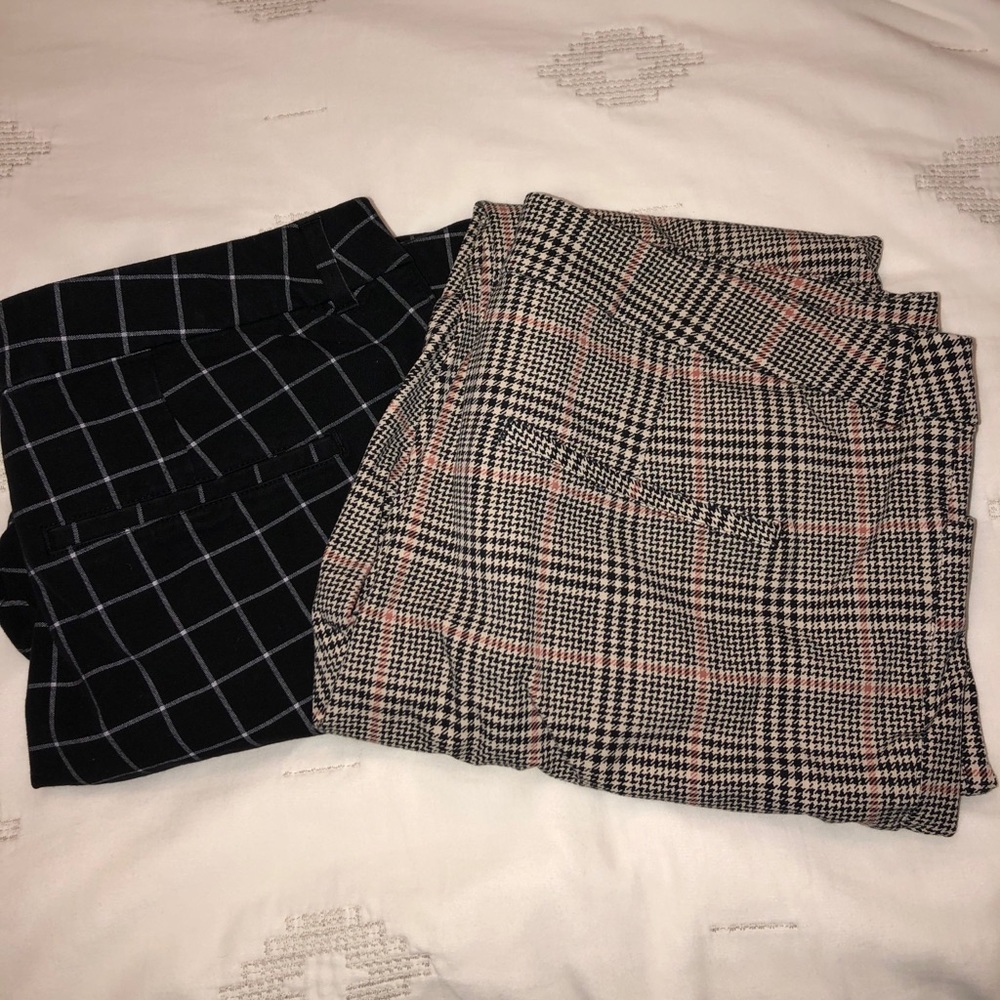 2 pairs of old navy pixie pants!